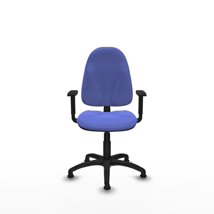 PIQUERAS Y CRESPO Chaise de bureau Algarra bleu clair