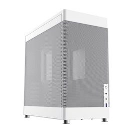 Coolbox MP1 Boîtier PC Gaming Mesh ATX Blanc USB-C Refroidissement