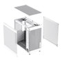 Coolbox MP1 Boîtier PC Gaming Mesh ATX Blanc USB-C Refroidissement