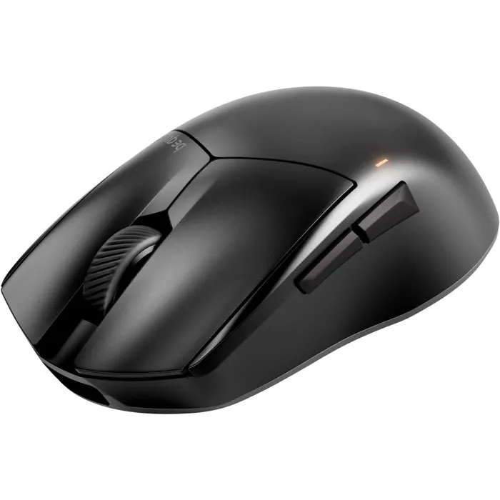 Be Quiet Dark Perk Ergo - Souris sans fil ergonomique, 55 g, capteur PixArt PAW3950, autonomie 110h, noir