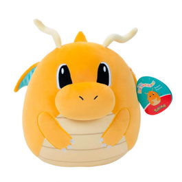 BIZAK Squishmallows Pokémon Dragonite - Peluche super douce - Licencié Squishmallows - 25 cm