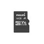 Philips MicroSDHC 16 Go Classe 10 UHS-I U1 avec adaptateur