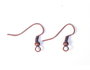 Innspiro Boucles d'oreilles métalliques à crochet ouvert style hippie cuivre vieilli 20x18mm