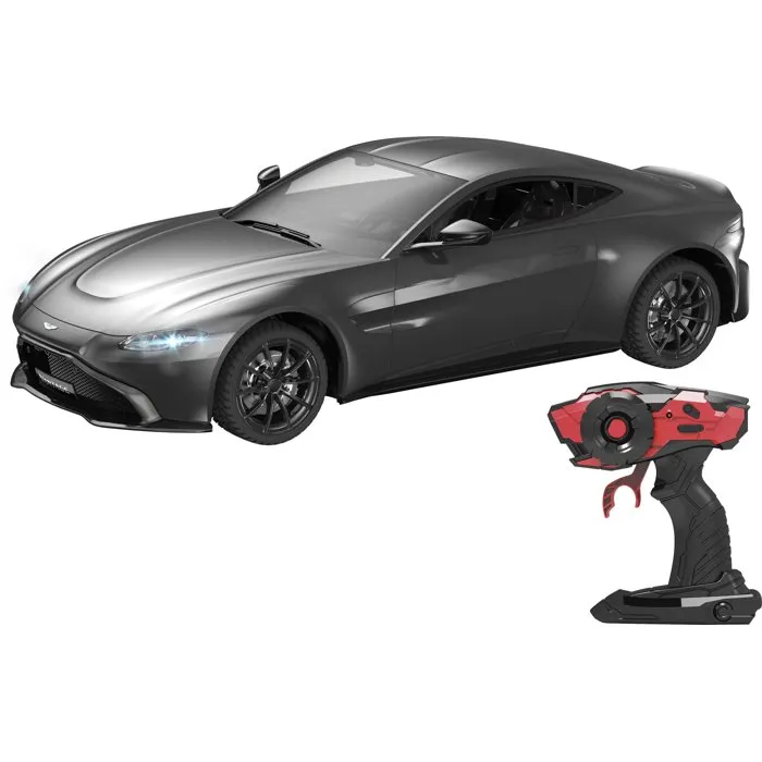 Silverlit Aston Martin 4Speed - Voiture télécommandée 1:14 avec feux lumineux