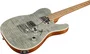 EKO Guitare électrique Tero 801 Musa Gris flamed avec vibrato – 6 cordes, arce flamed, micros YHL Marsbucker – Finition brillante