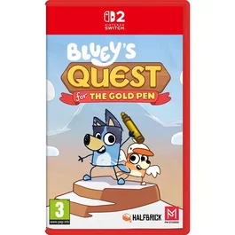Just For Games Bluey's Quest for the Gold Pen - Jeu Nintendo Switch 2
