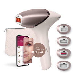 Philips Lumea Prestige BRI977 - Système d'épilation IPL rose et or