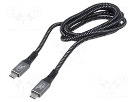 GEMBIRD Cablexpert Câble USB 3.2 Gen 2x1 USB C vers USB C 1,5m