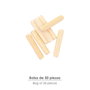 WOLFPACK LINEA PROFESIONAL Tourillons en bois 6x30 mm (Sac de 50 unités)​