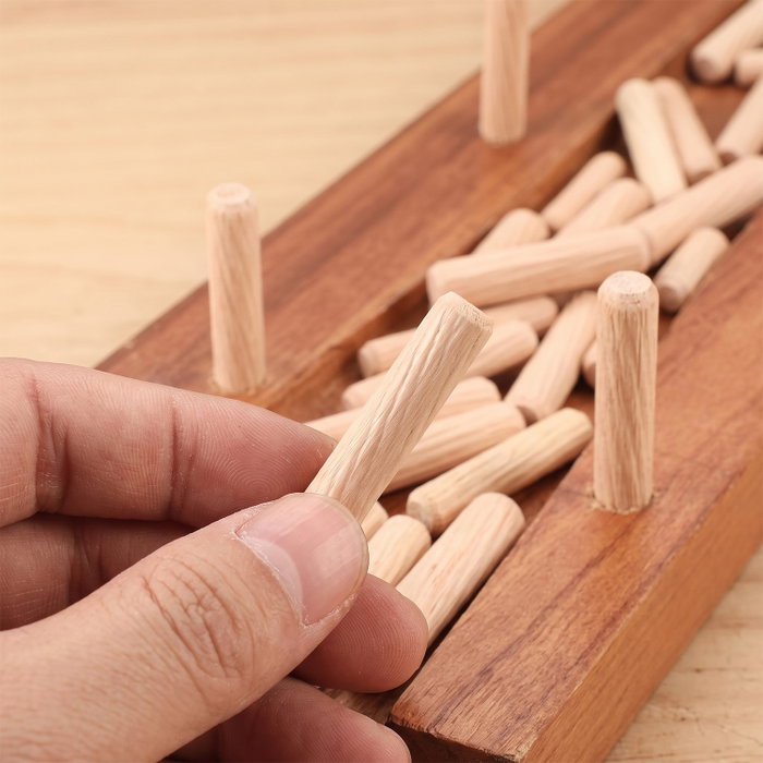 WOLFPACK LINEA PROFESIONAL Tourillons en bois 6x30 mm (Sac de 50 unités)​