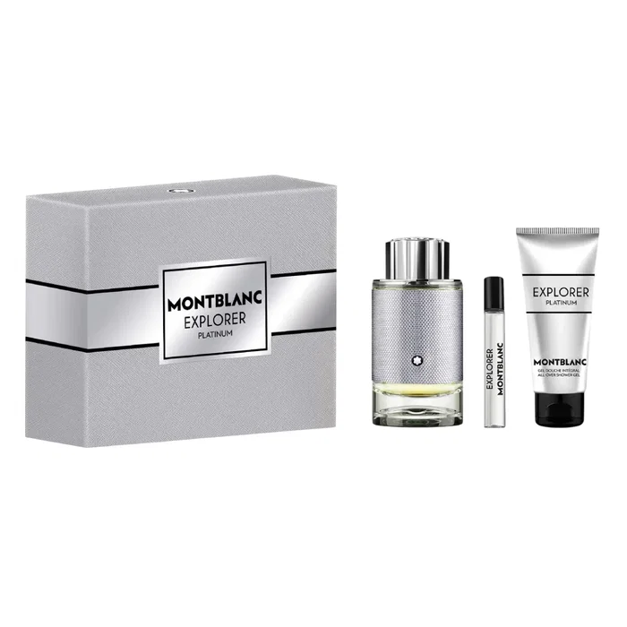 Montblanc Explorer Platinum Coffret pour Homme Montblanc Explorer Platinum Coffret pour Homme