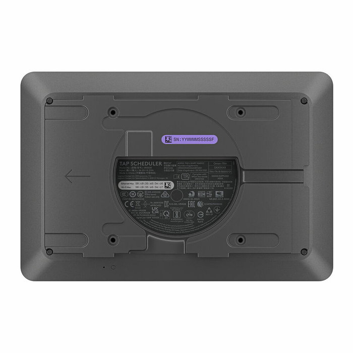 Logitech 952-000091 - Panneau de contrôle pour salle de conférence Tap Scheduler - Noir