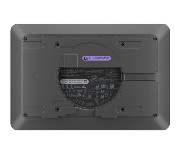 Logitech Tap Scheduler - Panneau de planification de salle de réunion avec écran tactile 10.1", alimentation PoE, pour Microsoft Teams/Zoom, couleur graphite Logitech Tap Scheduler - Panneau de planification de salle de réunion avec écran tactile 10.1", alimentation PoE, pour Microsoft Teams/Zoom, couleur graphite