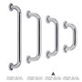 MAURER Barre d’appui chromé brillant 32 mm x 30 cm