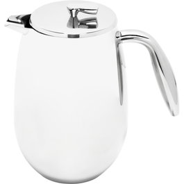 Bodum COLUMBIA Cafetière à piston 8 tasses, 1 litre, Argent