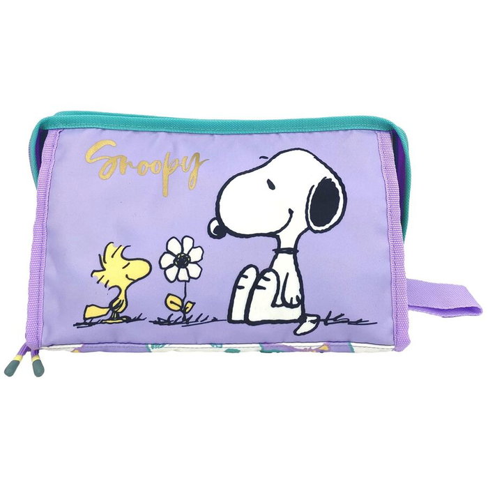 CYP BRANDS Trousse de toilette Snoopy 25x16,5x14 cm - Intérieur forré avec plusieurs compartiments - Fermeture à zip CYP BRANDS Trousse de toilette Snoopy 25x16,5x14 cm - Intérieur forré avec plusieurs compartiments - Fermeture à zip
