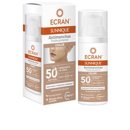 Ecran Crème Solaire Sunnique Coloration Visage Anti-Taches SPF50+ 50 ml