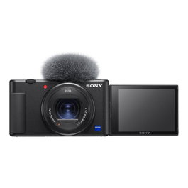 Sony Appareil Photo Compact VLog ZV-1AB Noir (Modèle ZV1AB.CE3)