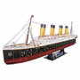 World Brands Puzzle Titanic avec lumière LED, 266 pièces