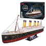 World Brands Puzzle Titanic avec lumière LED, 266 pièces