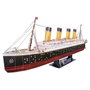 World Brands Puzzle Titanic avec lumière LED, 266 pièces