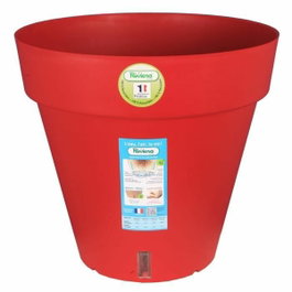Riviera Pot de fleurs Loft Rouge avec réserve d'eau, Ø 50 cm