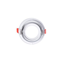 Downlight Rond GU10 Sans Douille/Ampoule - Blanc