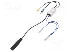 PER.PIC. Multiprise AM, DAB, FM avec amplificateur 0,36m