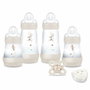 MAM Coffret Naissance - 4 Biberons + 1 Sucette + 1 Boîte Doseuse - Sable