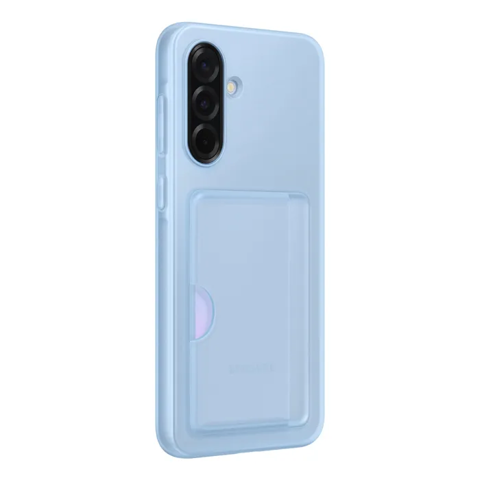 Samsung Galaxy A36 5G - Coque de protection avec étui arrière et porte-cartes, Bleu