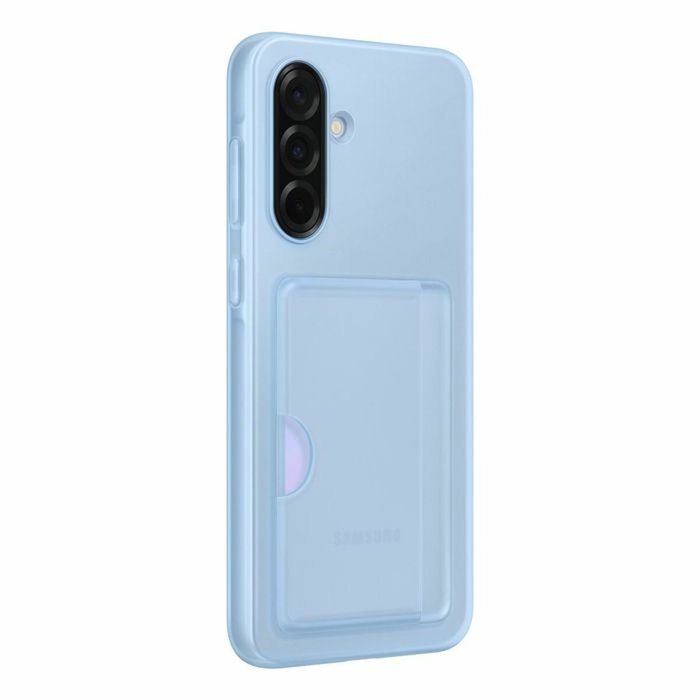 Samsung EF-OA366TLEGWW Coque avec porte-cartes pour Galaxy A36 5G, Bleu