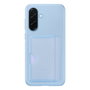 Samsung EF-OA366TLEGWW Coque avec porte-cartes pour Galaxy A36 5G, Bleu