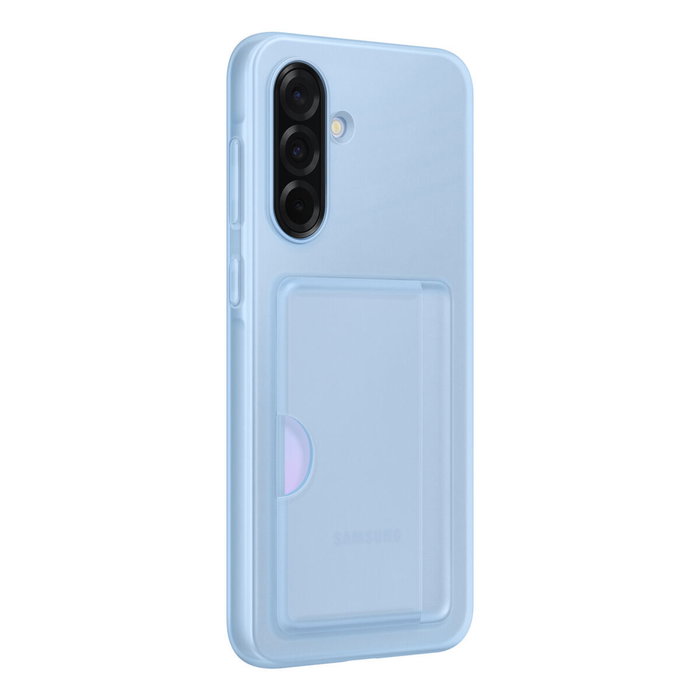 Samsung EF-OA366TLEGWW Coque avec porte-cartes pour Galaxy A36 5G, Bleu