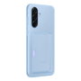 Samsung EF-OA366TLEGWW Coque avec porte-cartes pour Galaxy A36 5G, Bleu