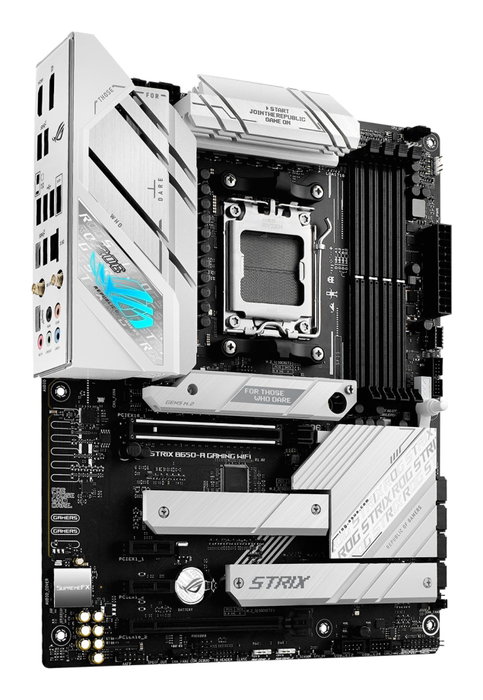 Asus ROG STRIX B650-A GAMING WIFI Black, silver Asus ROG STRIX B650-A GAMING WIFI Black, silver
