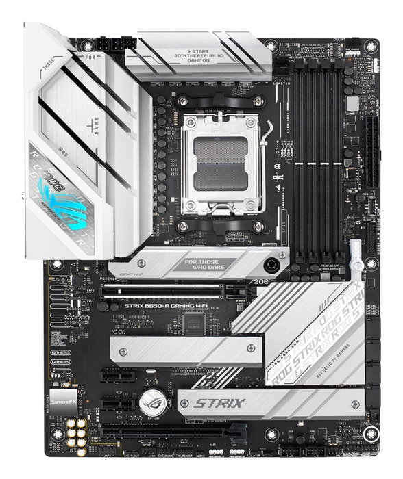 Asus ROG STRIX B650-A GAMING WIFI Black, silver Asus ROG STRIX B650-A GAMING WIFI Black, silver