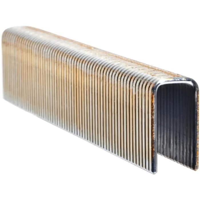 Rapid 40303095 - Agrafes étroites n°606, 25 mm en acier galvanisé avec revêtement résine - Boîte de 3600 pièces pour fixation manuelle sur bois