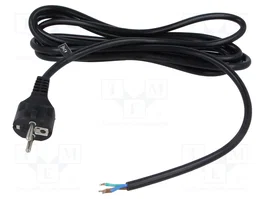 POS Câble d'alimentation H05VV-F 3x1,5mm² 3m