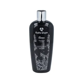 Radhe Shyam Shampooing Henné Couleur Noir 400ml - Maintien de la Coloration Cheveux