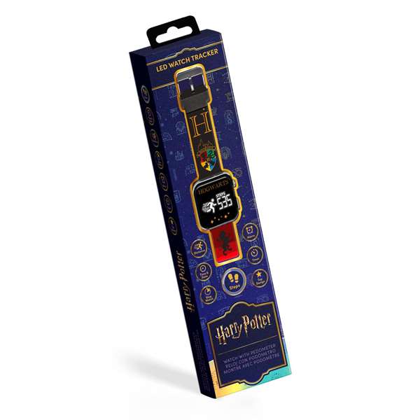 Kids Euroswan Montre LED Harry Potter avec Podomètre, Distance et Chronomètre