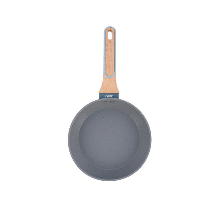 Pyrex Sartén Aluminio Forjado Sand Azul 20 cm Metal Brillo