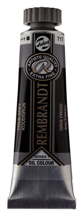 Rembrandt Peinture à l'huile Gris Froid 717, tube de 15 ml Rembrandt Peinture à l'huile Gris Froid 717, tube de 15 ml