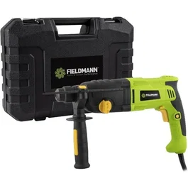 Fieldmann Marteau perforateur électrique SDS Plus 1050W FDV 211050-E, avec mallette, 3 mèches et 2 mandrins, pour béton, métal et bois