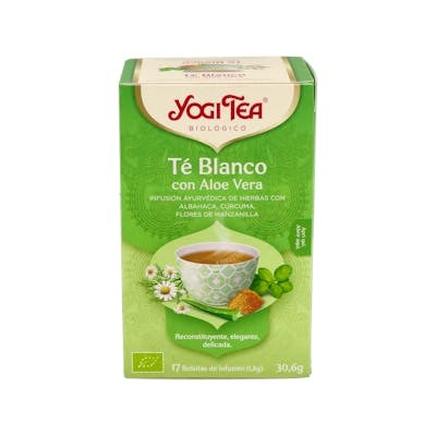 YOGI TEA Infusion de Thé Blanc avec Aloe Vera