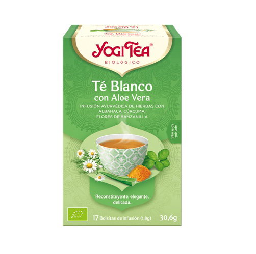 Infusión Té Blanco Con Aloe Vera Infusión Té Blanco Con Aloe Vera