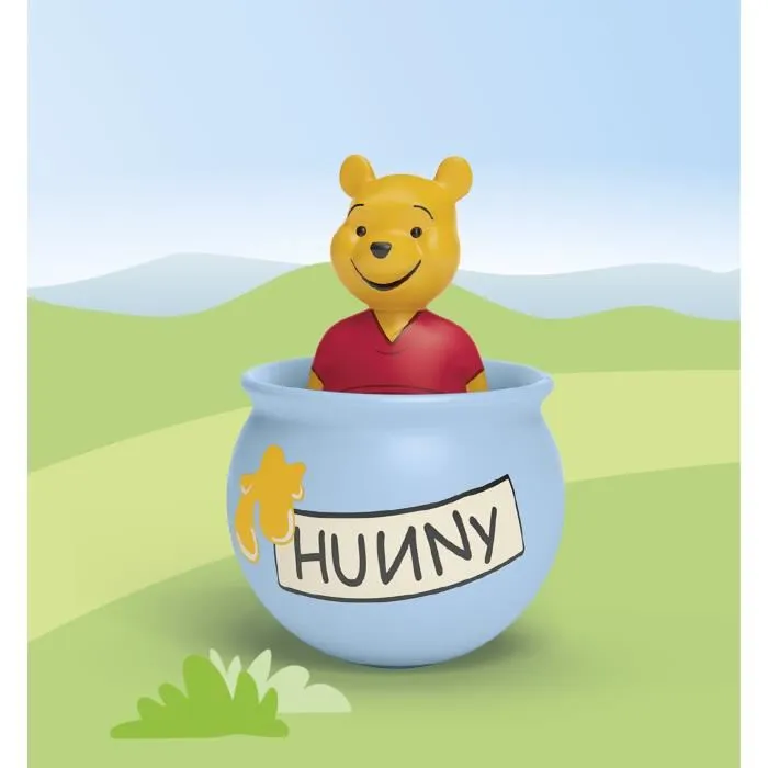 PLAYMOBIL 71695 Winnie l'ourson et culbuto pot de miel - Jouet Disney Junior dès 12 mois