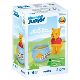 PLAYMOBIL 71695 Winnie l'ourson et culbuto pot de miel - Jouet Disney Junior dès 12 mois
