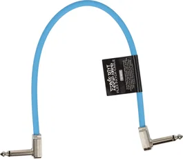 Ernie Ball Câble Flex Patch 12'' Bleu