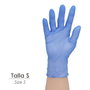 WOLFPACK LINEA PROFESIONAL Gants jetables en nitrile bleu-violet Taille S
