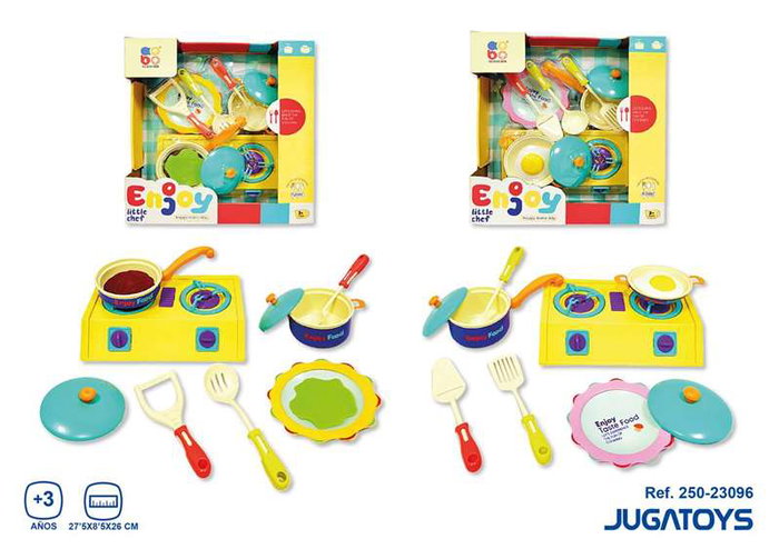 JugaToys Menaje cocina con accesorios - Modèles surtidos